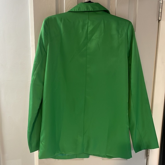 Missguided, green blazer, size small - Picture 5 of 7